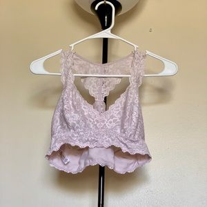 Crochet lace bralette